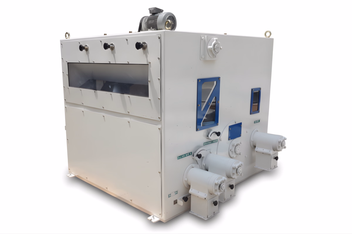 HAIB husk aspirator with blower